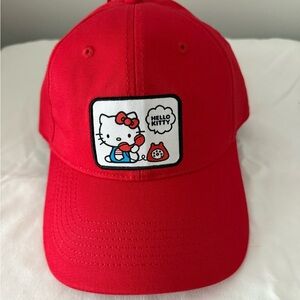 Hello Kitty Red Baseball Cap
